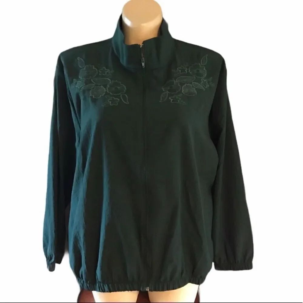 Bon Worth XL Lightweight Green Jacket